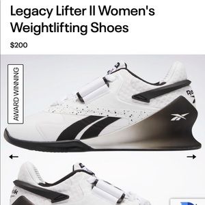 Weight lifting shoes Reebok women’s 7.5 squat shoes